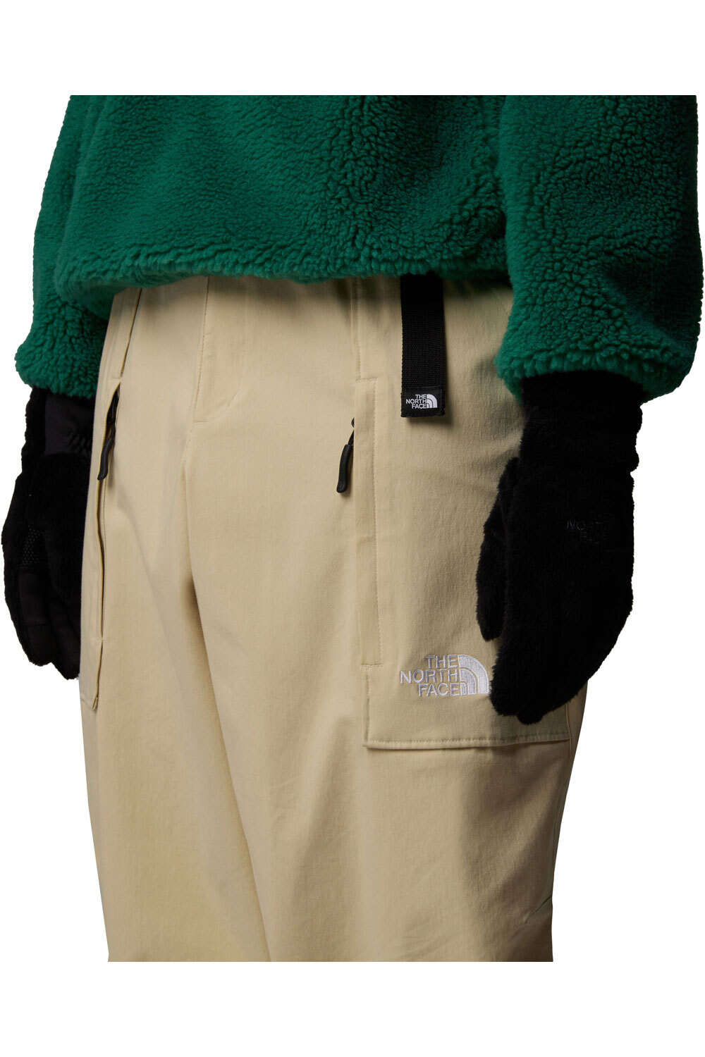The North Face guantes montaña OSITO ETIP NEGRO vista frontal