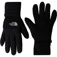 The North Face guantes running ETIP TRAIL NEGRO vista frontal