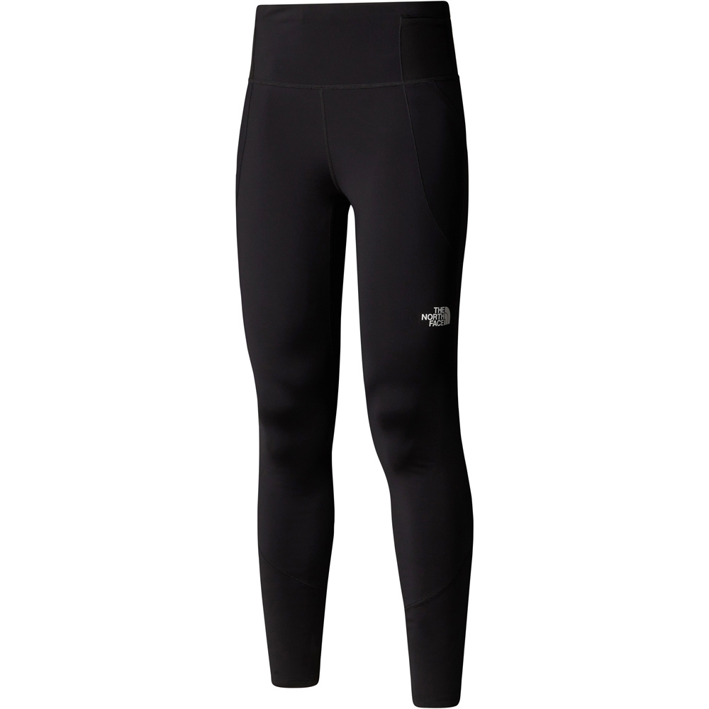 The North Face mallas trail running largas mujer W WINTER WARM PRO TIGHT NEGRO vista detalle
