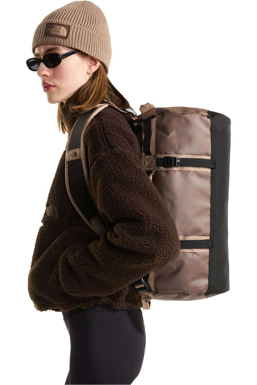 The North Face mochila montaña BASE CAMP DUFFEL - XS MARRON