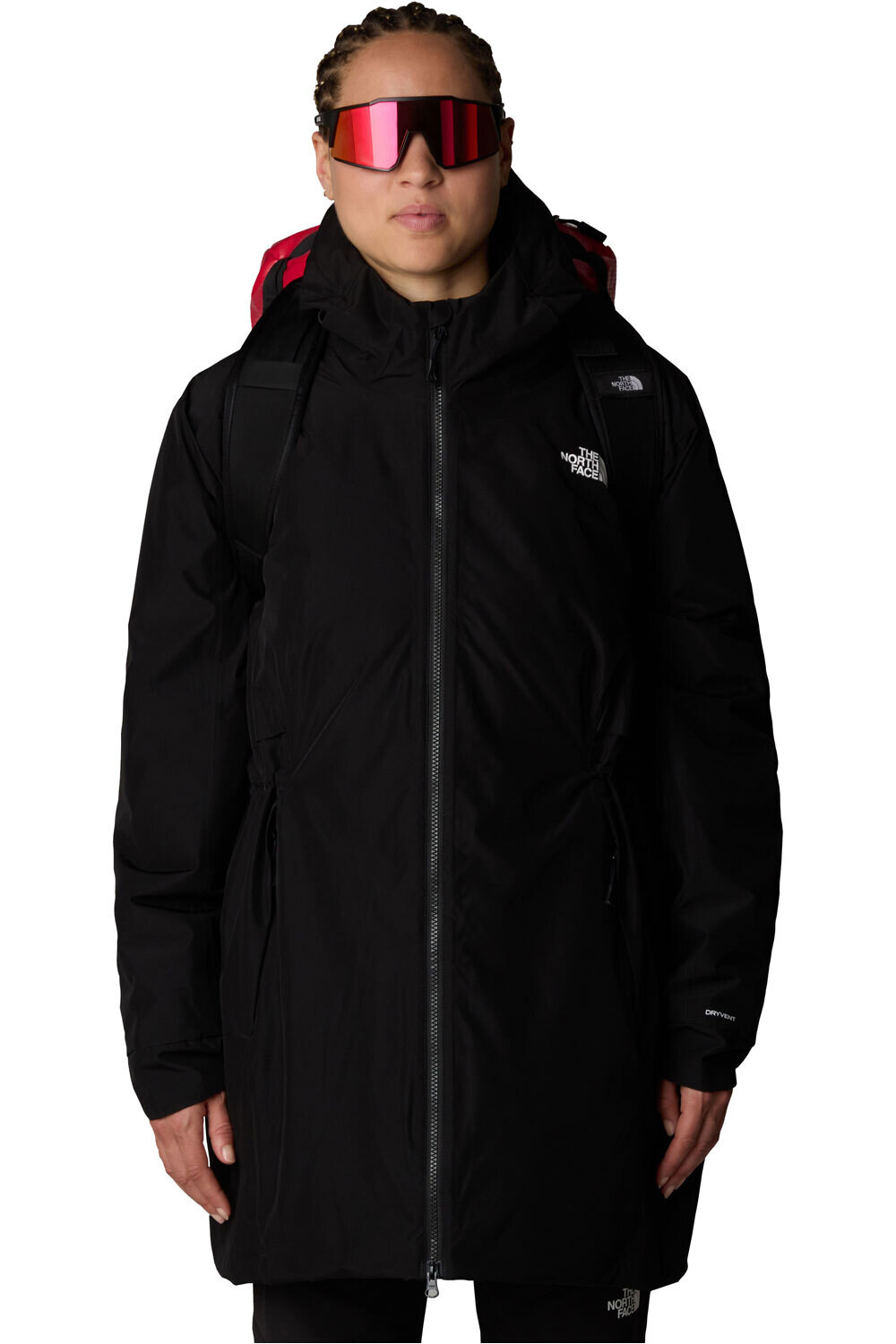 The North Face mochila montaña BASE CAMP DUFFEL S ROJO 01