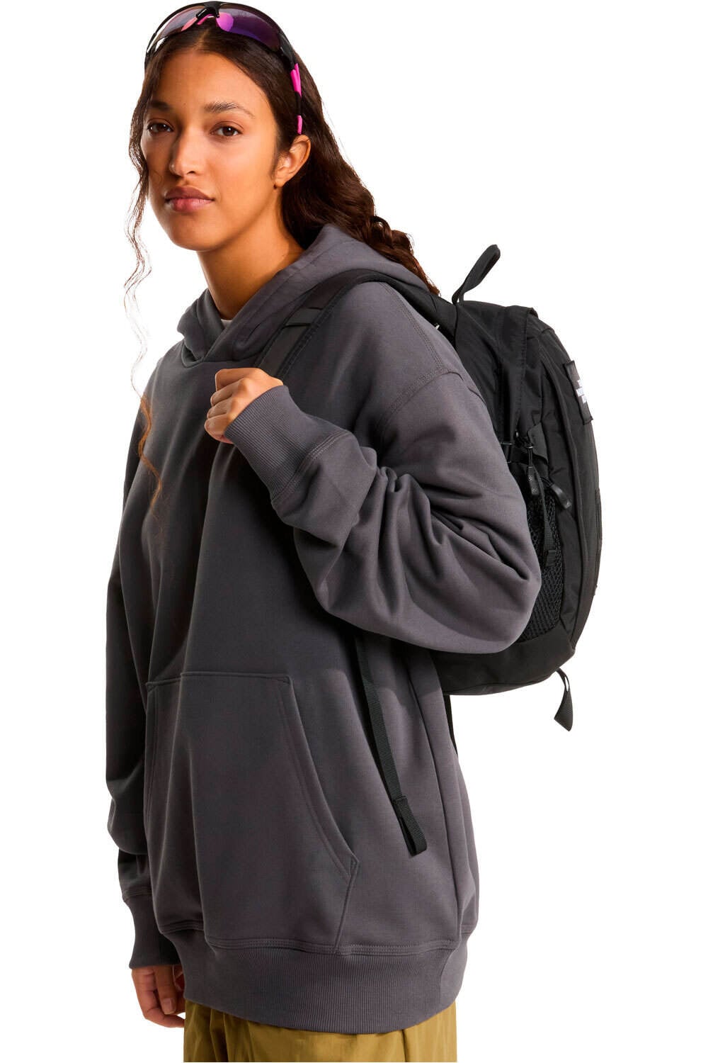The North Face mochila montaña HOT SHOT MINI MARRON 01