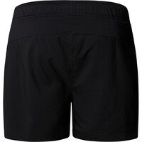 The North Face pantalón corto montaña hombre 24/7 NEGRO vista trasera