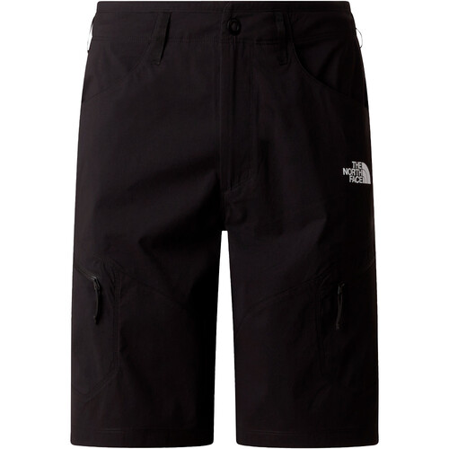 The North Face pantalón corto montaña hombre EXPLORATION NEGRO
