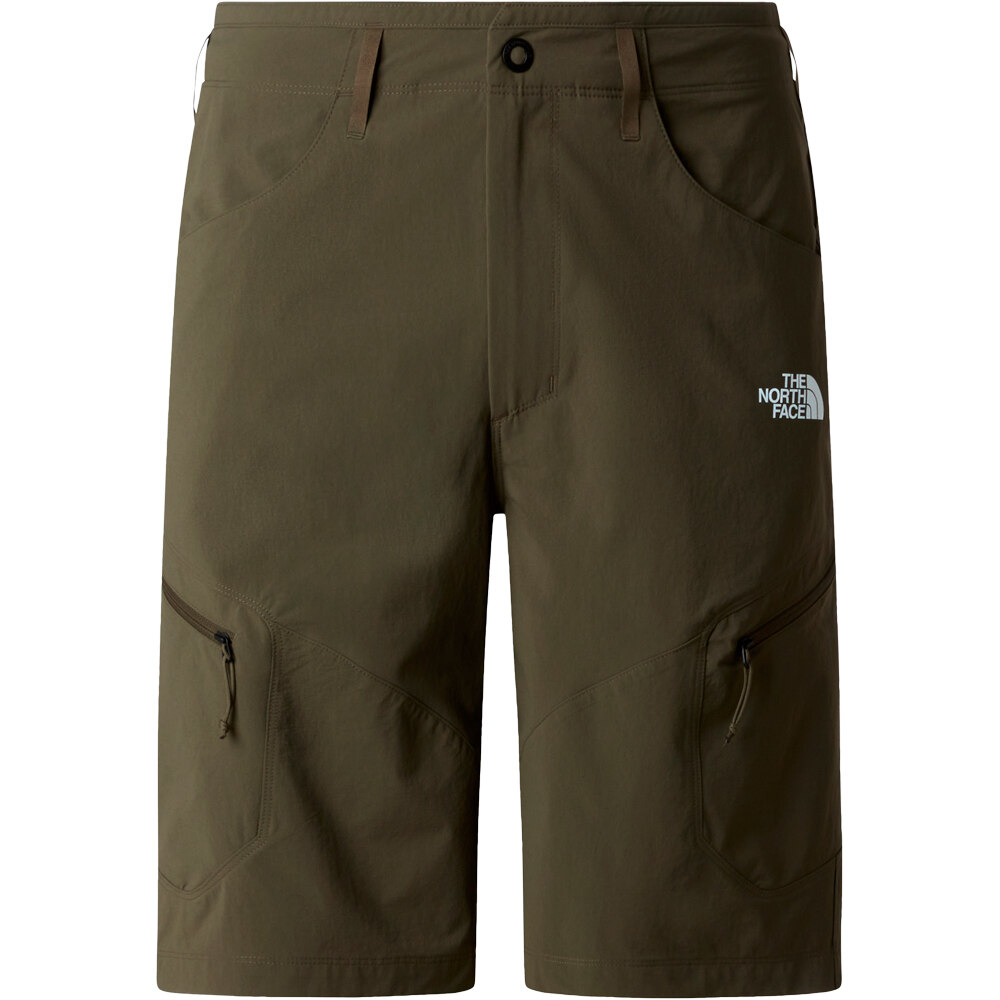 The North Face pantalón corto montaña hombre EXPLORATION VERDE 03