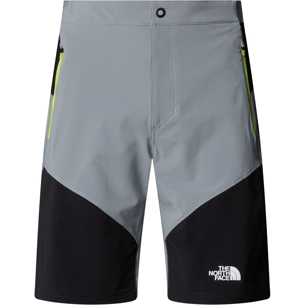 The North Face pantalón corto montaña hombre FELIK GRIS vista detalle