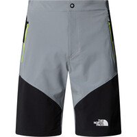 The North Face pantalón corto montaña hombre FELIK GRIS vista detalle