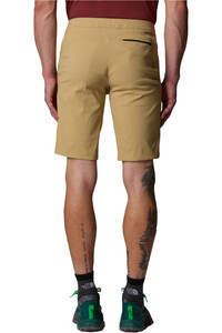 The North Face pantalón corto montaña hombre LIGHTNING MARRON vista trasera