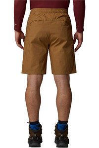 The North Face pantalón corto montaña hombre LIMESTONE MARRON vista trasera