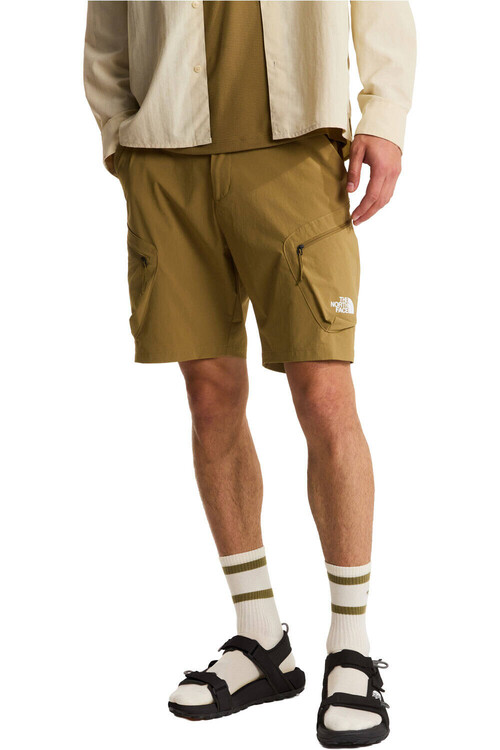 The North Face pantalón corto montaña hombre PACKABLE MARRON