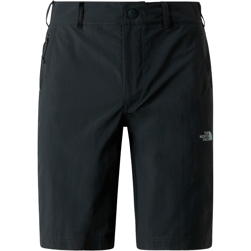 The North Face pantalón corto montaña hombre TANKEN GRIS vista trasera
