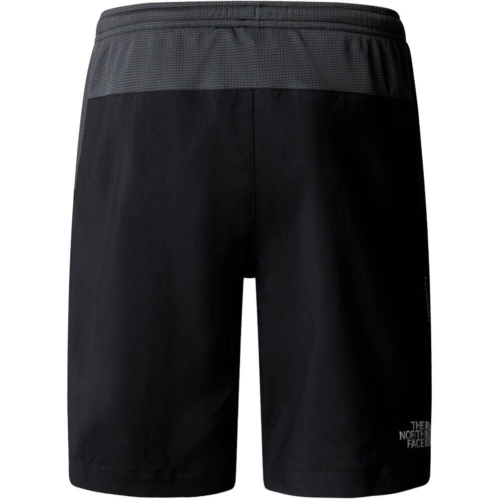 The North Face pantalón corto montaña niño 24/7 NEGRO 03