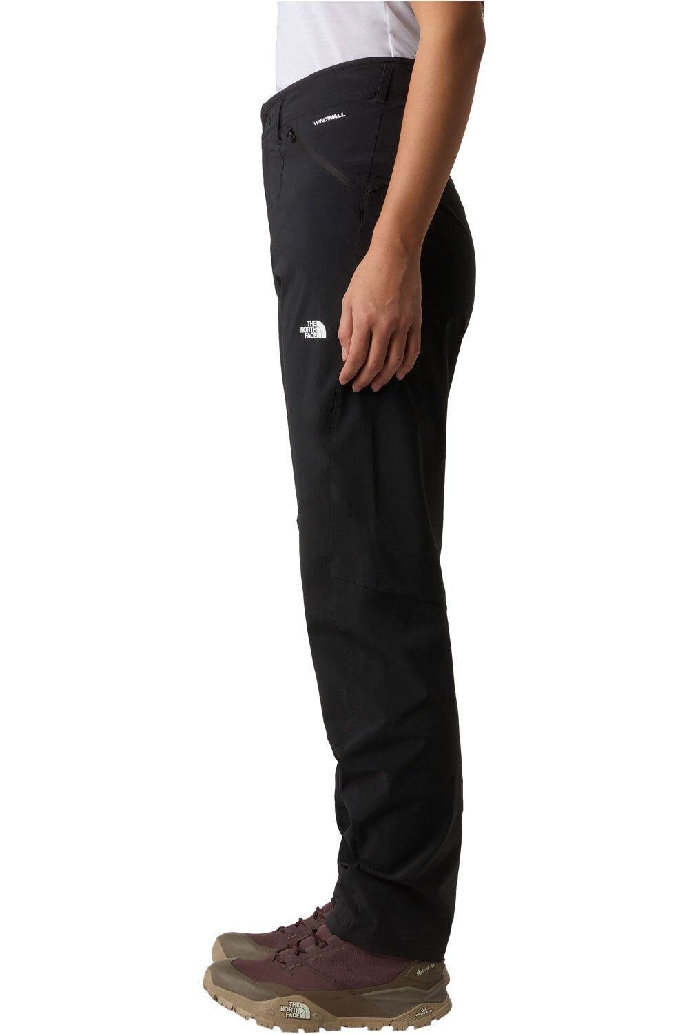 The North Face pantalón montaña mujer SPEEDLIGHT REGULARS MARRON vista trasera