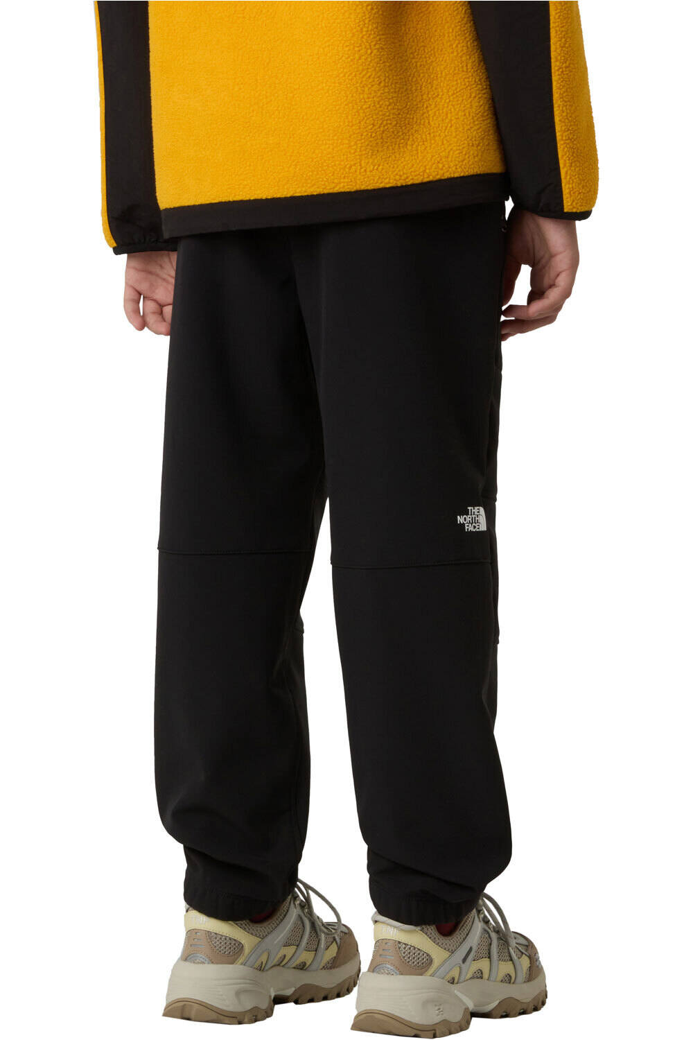 The North Face pantalón montaña niño TEEN THERMAL DARTS NEGRO vista trasera