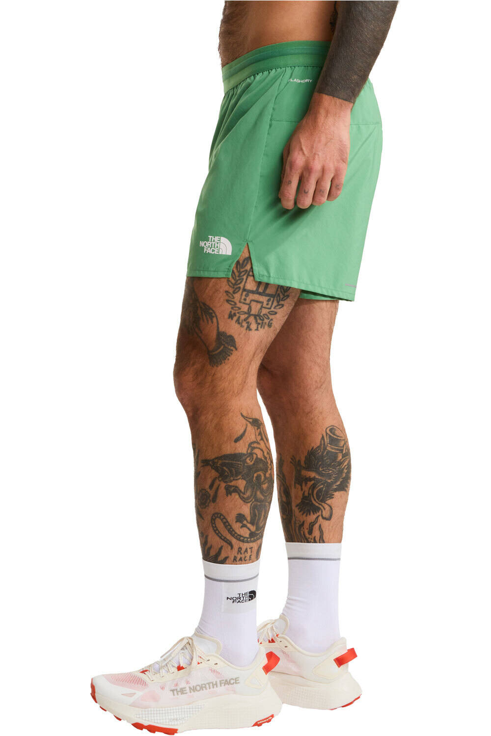 The North Face pantalón running hombre LIGHTBRIGHT VERDE vista detalle