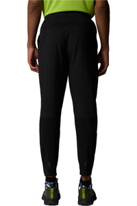 The North Face pantalón running hombre SUNRISER NEGRO vista trasera