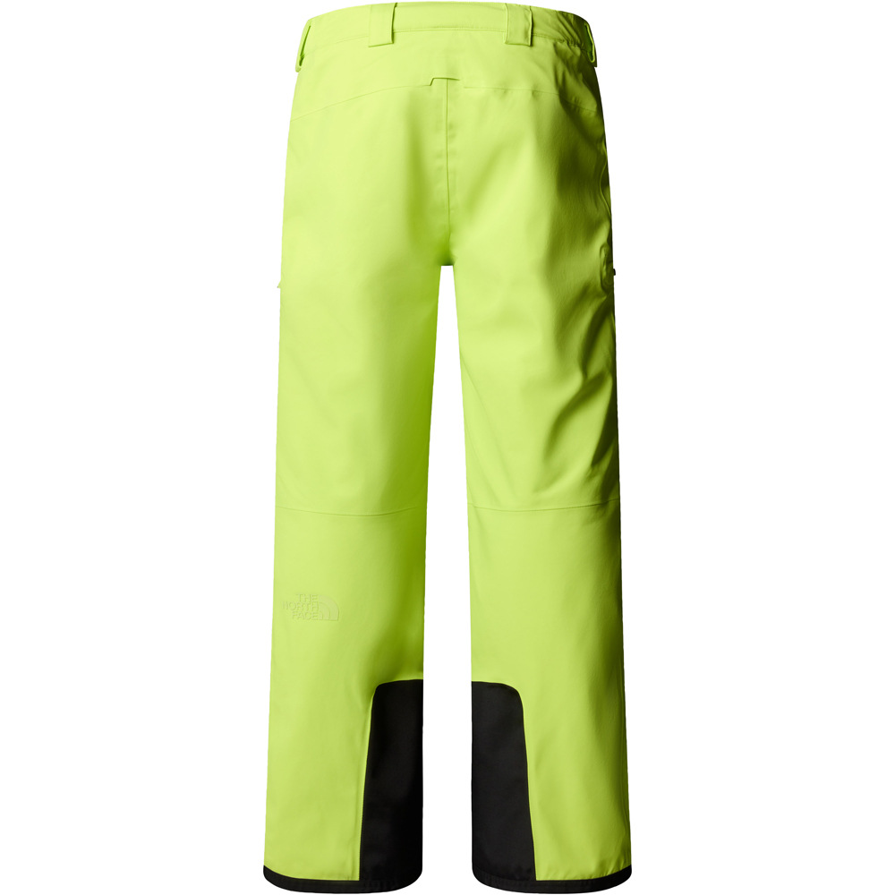 The North Face pantalones esquí hombre CHAKAL VERDE vista trasera