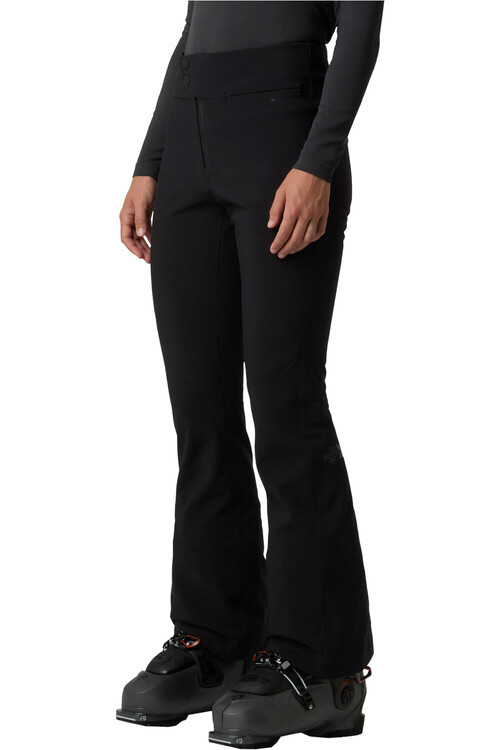 The North Face pantalones esquí mujer SNOGA NEGRO