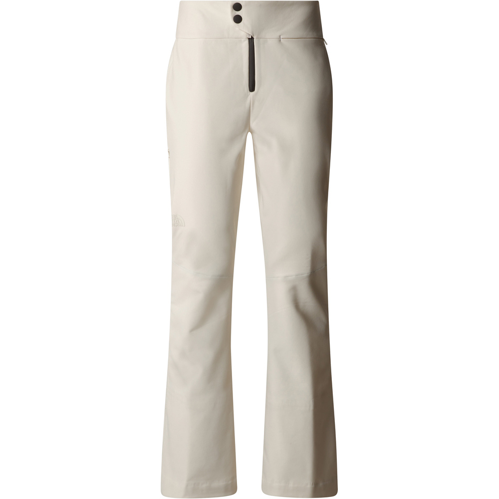 The North Face pantalones esquí mujer W SNOGA PANT BLANCO vista detalle