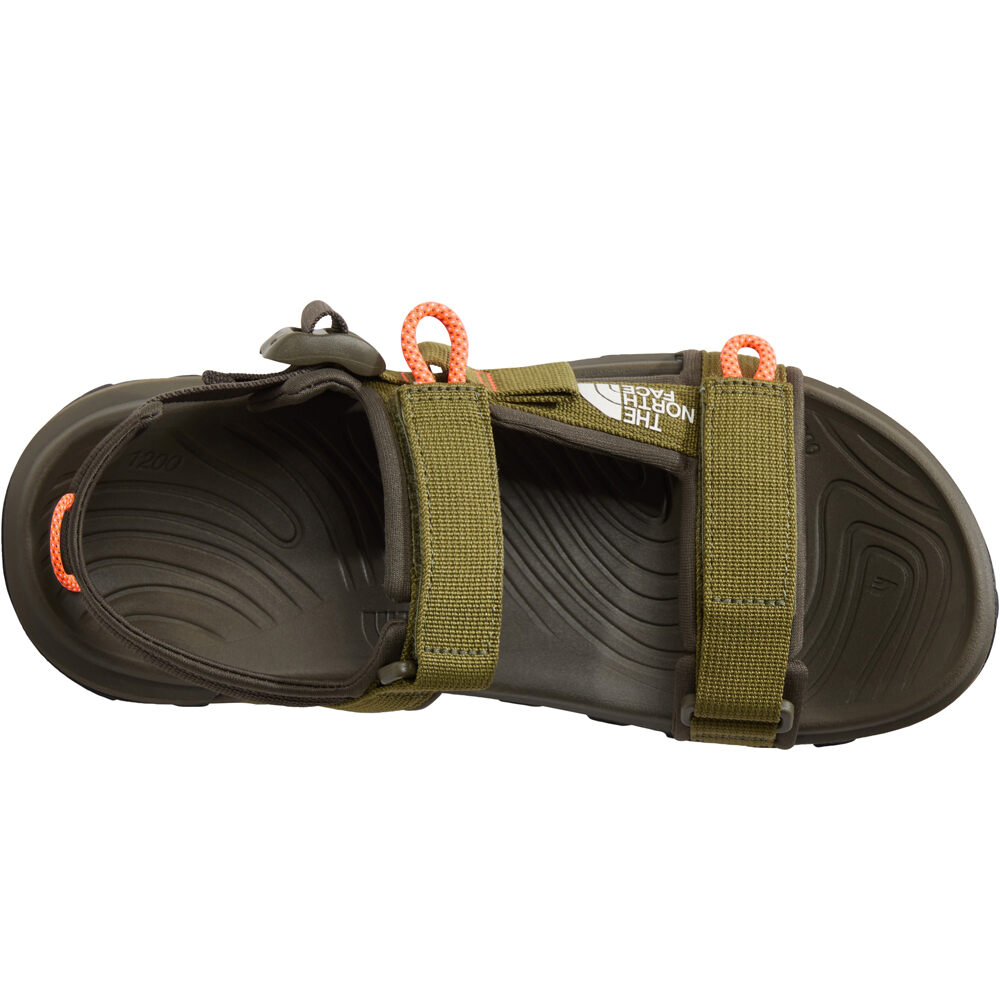The North Face sandalias trekking hombre EXPLORE CAMP VERDE lateral interior