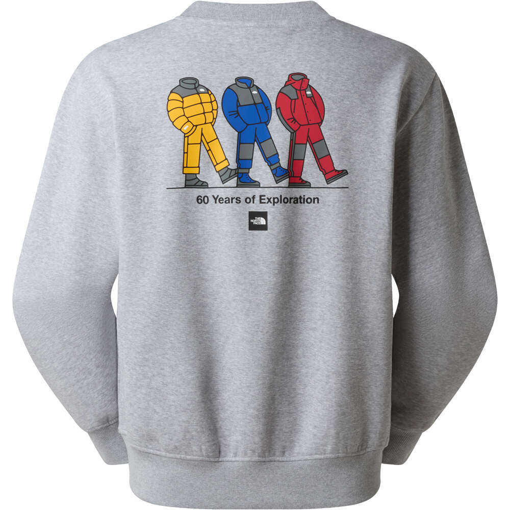 The North Face sudadera hombre CELEBRATION GRIS 03