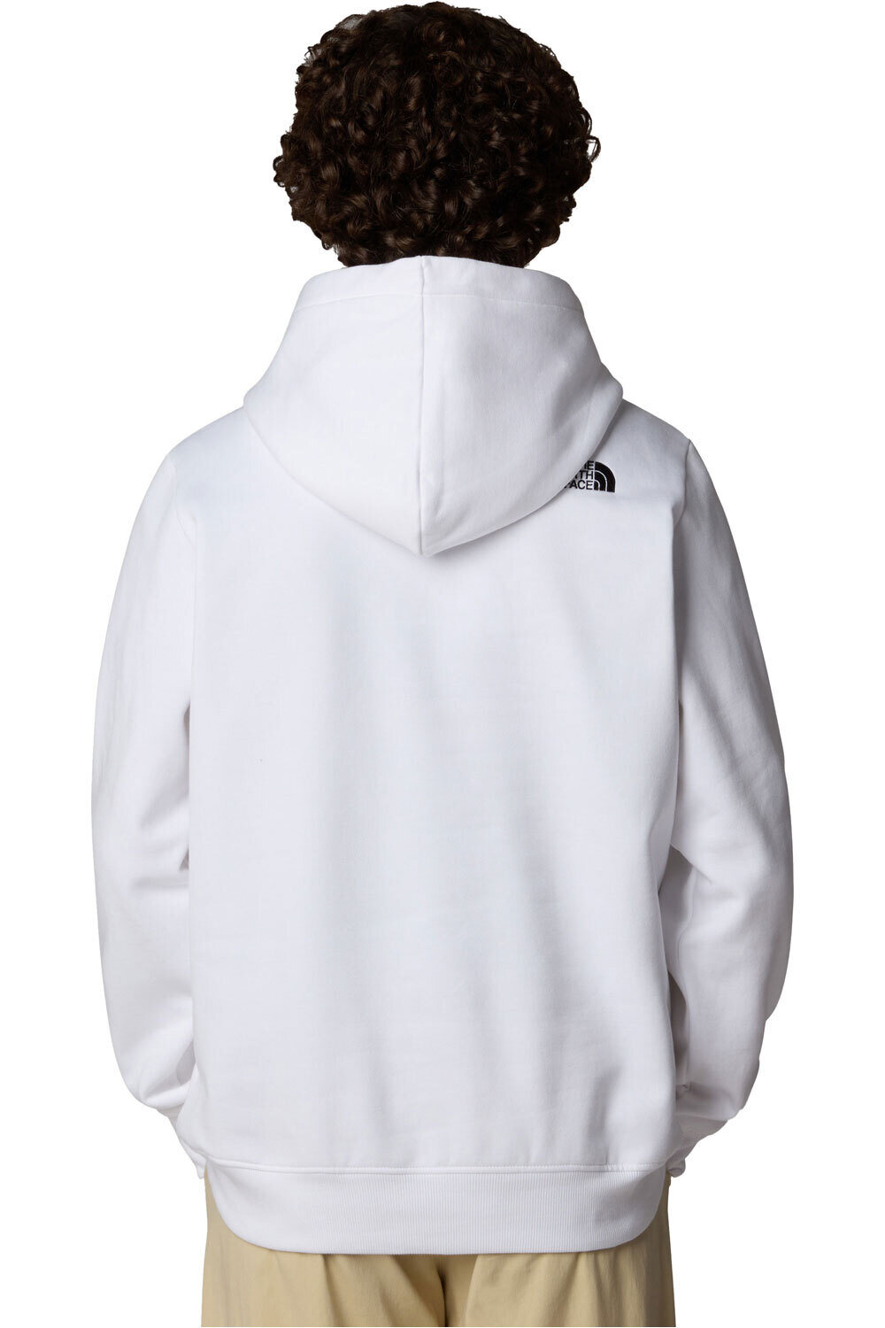 The North Face sudadera hombre DREW PEAK BLANCO vista trasera