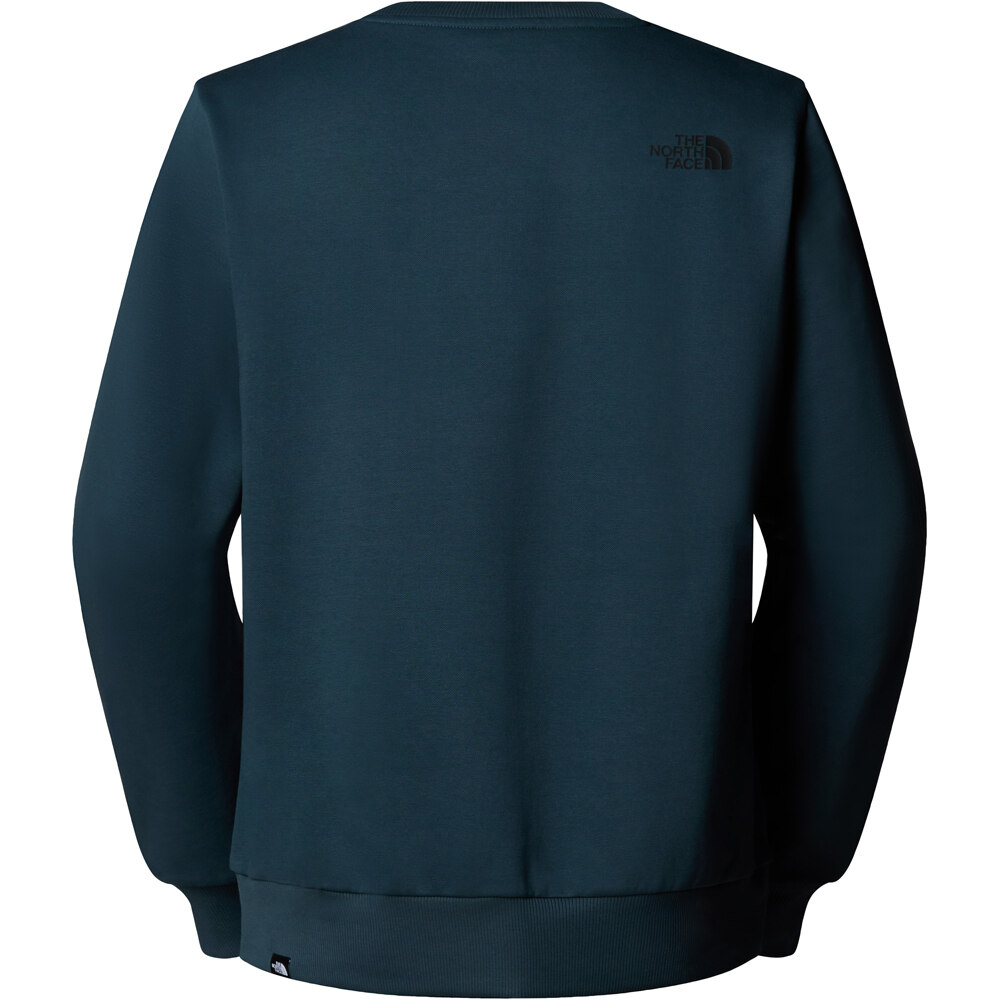 The North Face sudadera hombre FINE AZUL 03
