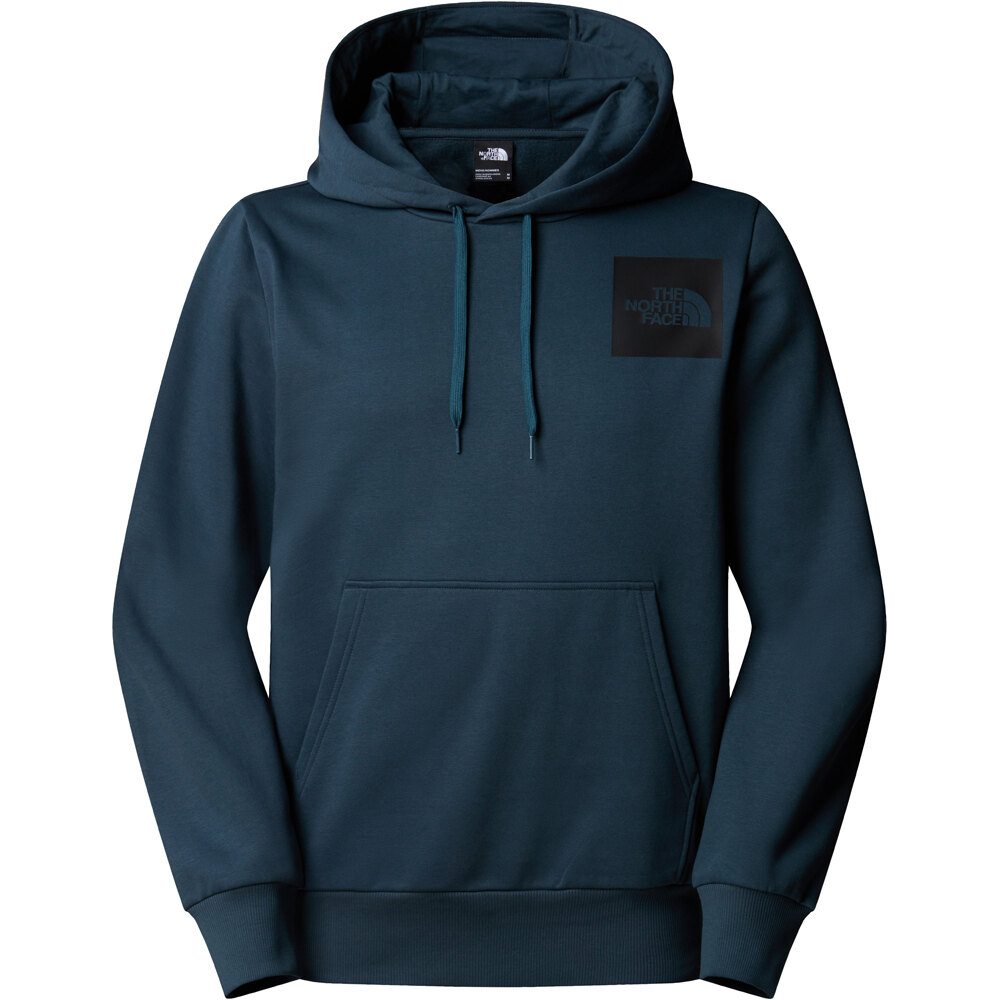 The North Face sudadera hombre FINE AZUL vista detalle