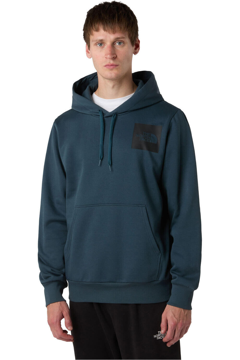 The North Face sudadera hombre FINE AZUL vista frontal