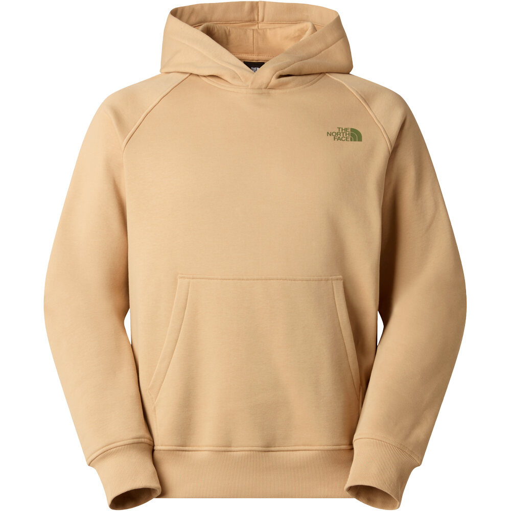 The North Face sudadera hombre RAGLAN BOX  vista detalle