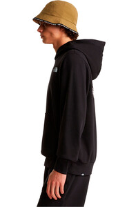 The North Face Sudaderas Montaña Hombre MONTE REGULAR NEGRO vista detalle