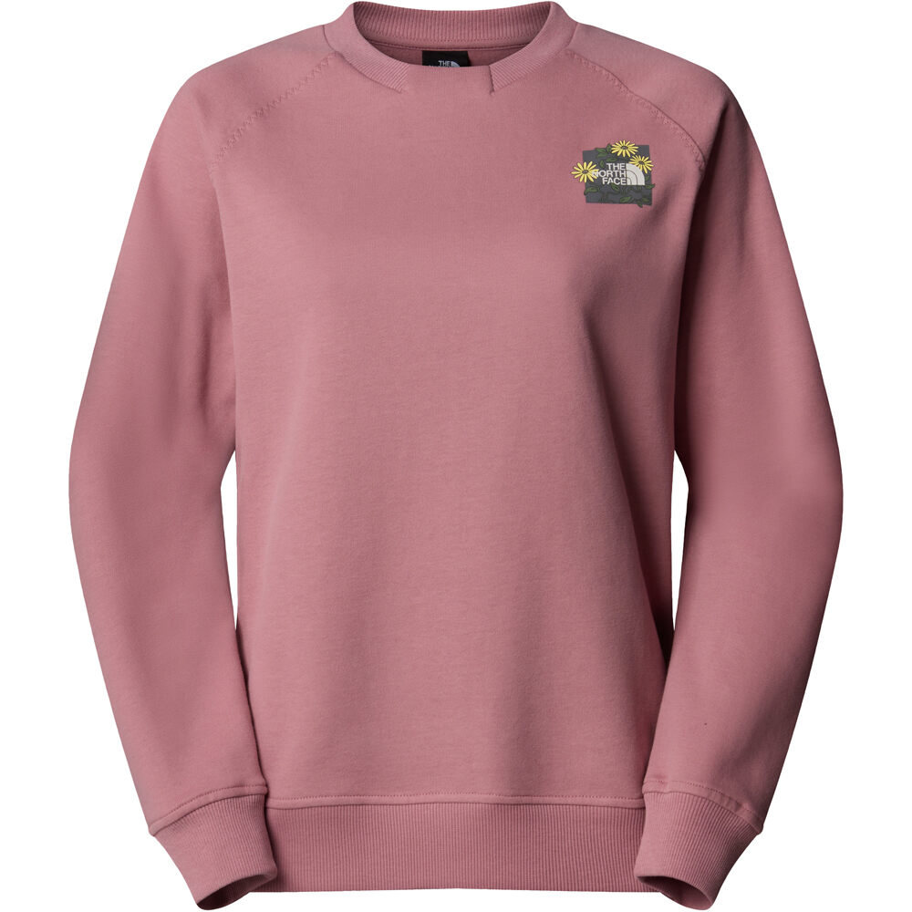 The North Face Sudaderas Montaña Mujer CONNECT ROSA vista detalle