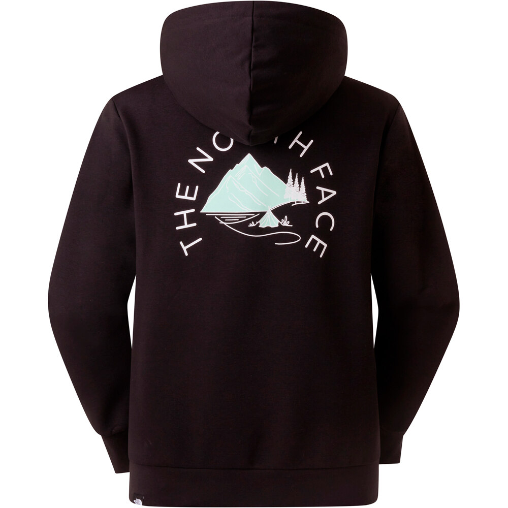 The North Face Sudaderas Montaña Mujer MONTE REGULAR NEGRO 03