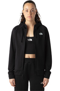 The North Face Sudaderas Montaña Mujer REAXION 2.0 NEGRO vista detalle