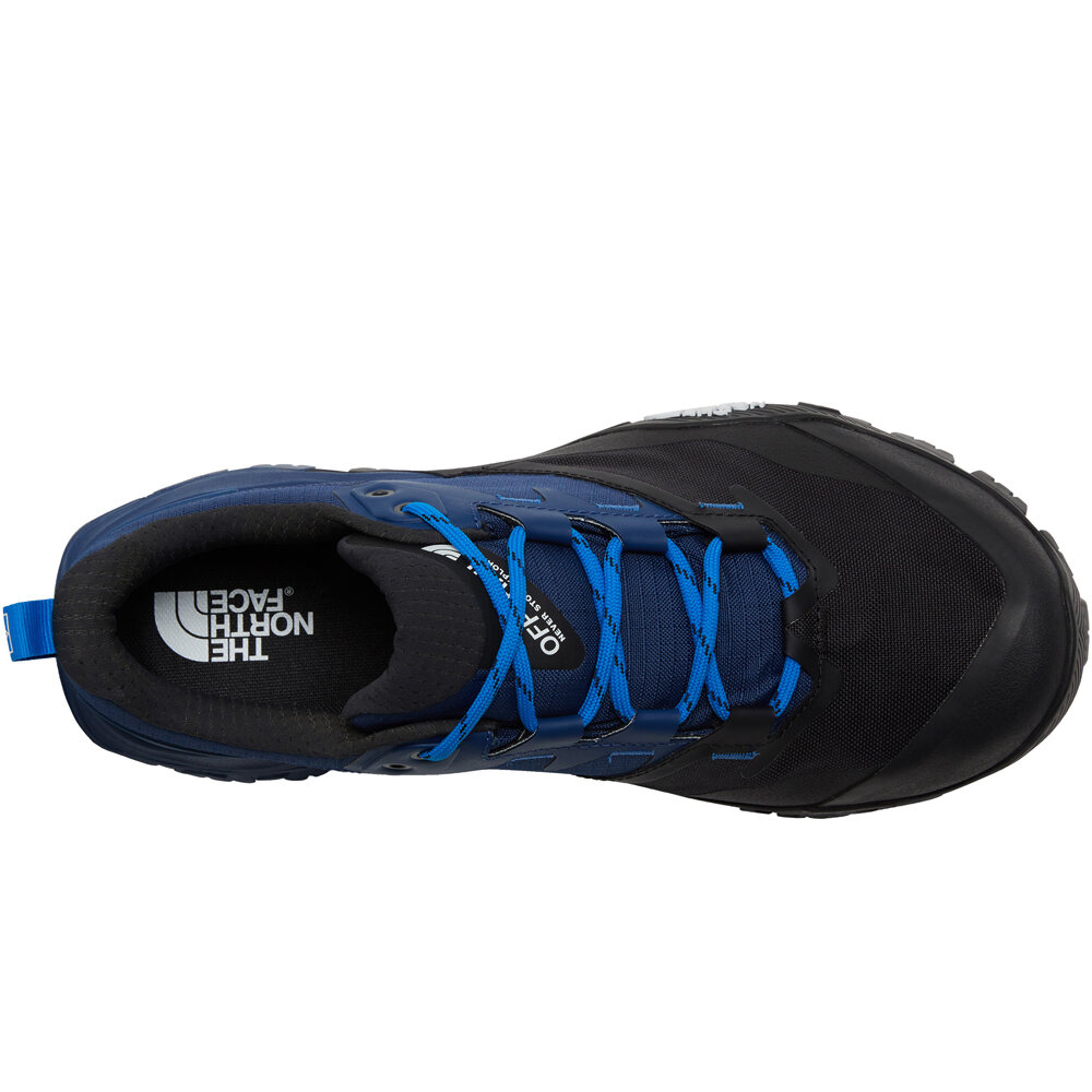 The North Face zapatilla trekking hombre OFFTRAIL GORE-TEX AZUL lateral interior