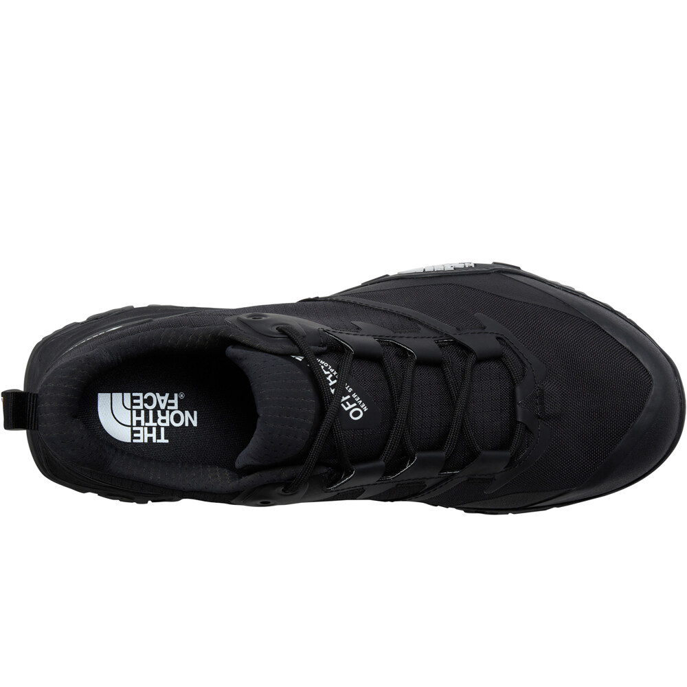 The North Face zapatilla trekking hombre OFFTRAIL GORE-TEX NEGRO lateral interior