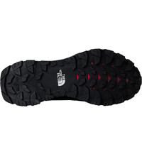The North Face zapatilla trekking hombre OFFTRAIL GORE-TEX NEGRO vista trasera
