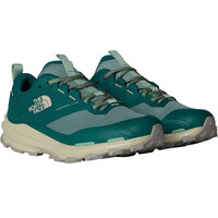 The North Face zapatilla trekking hombre VECTIV FASTPACK LITE WATERPROOF VERDE vista superior