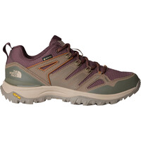 The North Face zapatilla trekking mujer HEDGEHOG GORE-TEX MARRON lateral exterior