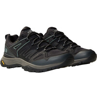 The North Face zapatilla trekking mujer HEDGEHOG GORE-TEX NEGRO lateral interior
