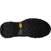 The North Face zapatilla trekking mujer HEDGEHOG GORE-TEX NEGRO vista trasera