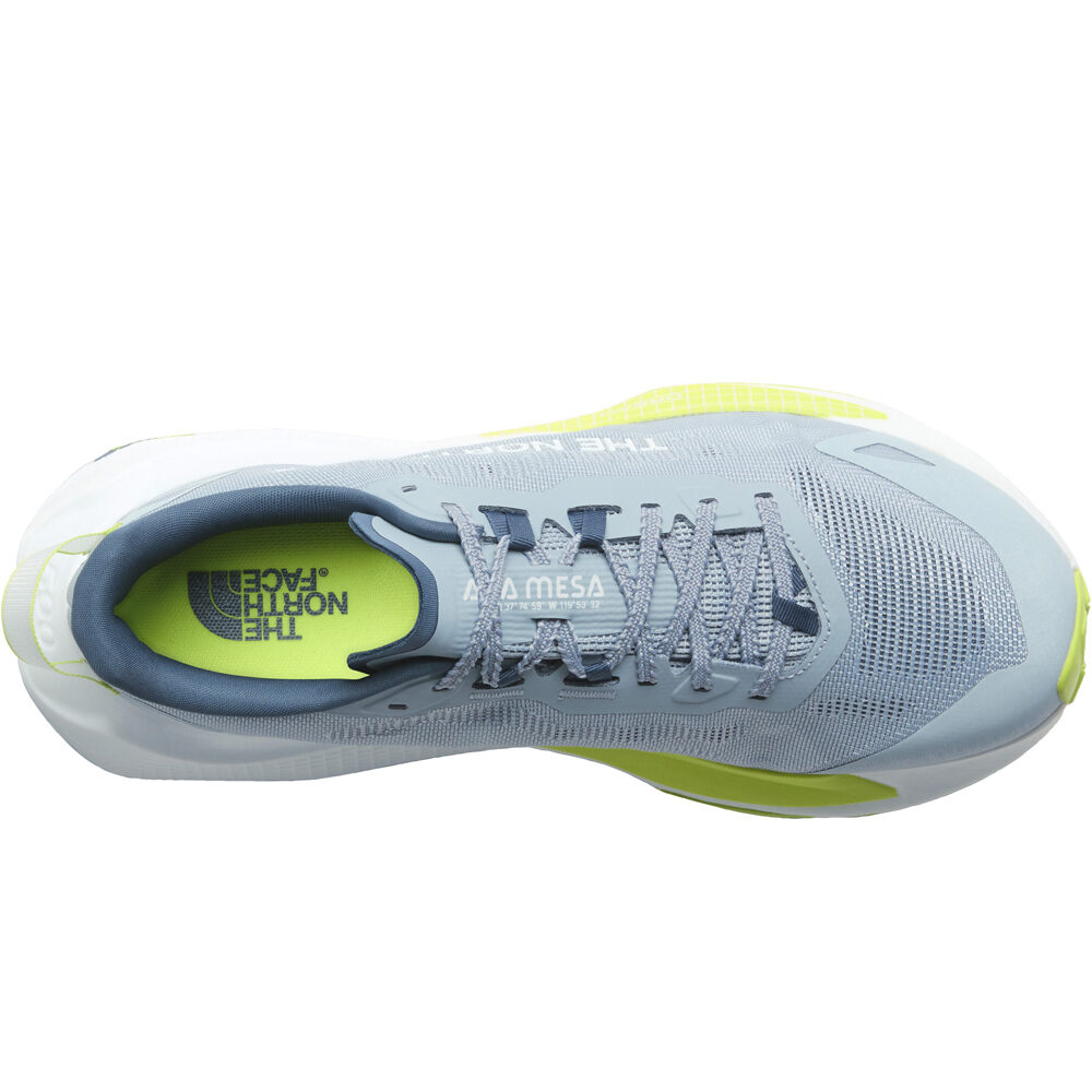 The North Face zapatillas trail hombre ALTAMESA 500 V2 GRIS lateral interior