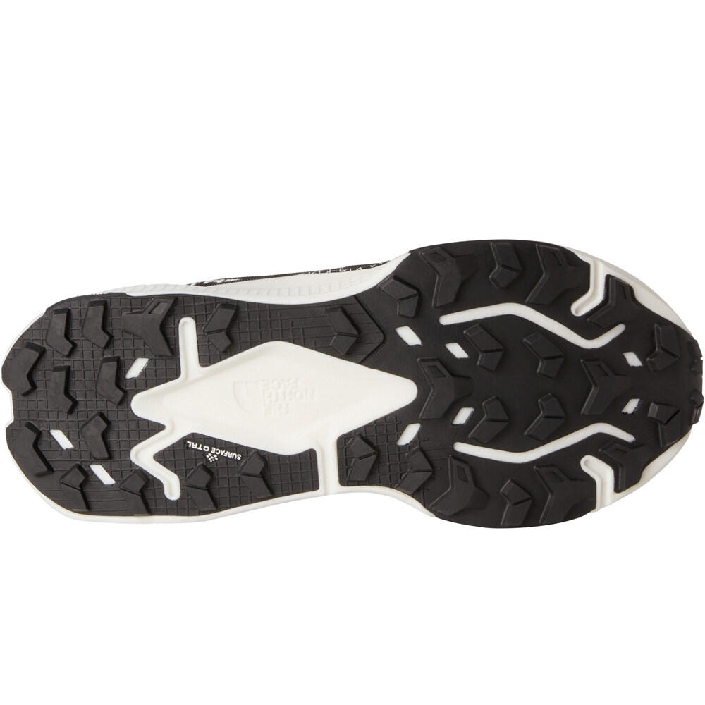 The North Face zapatillas trail hombre ALTAMESA 500 V2 NEGRO vista trasera