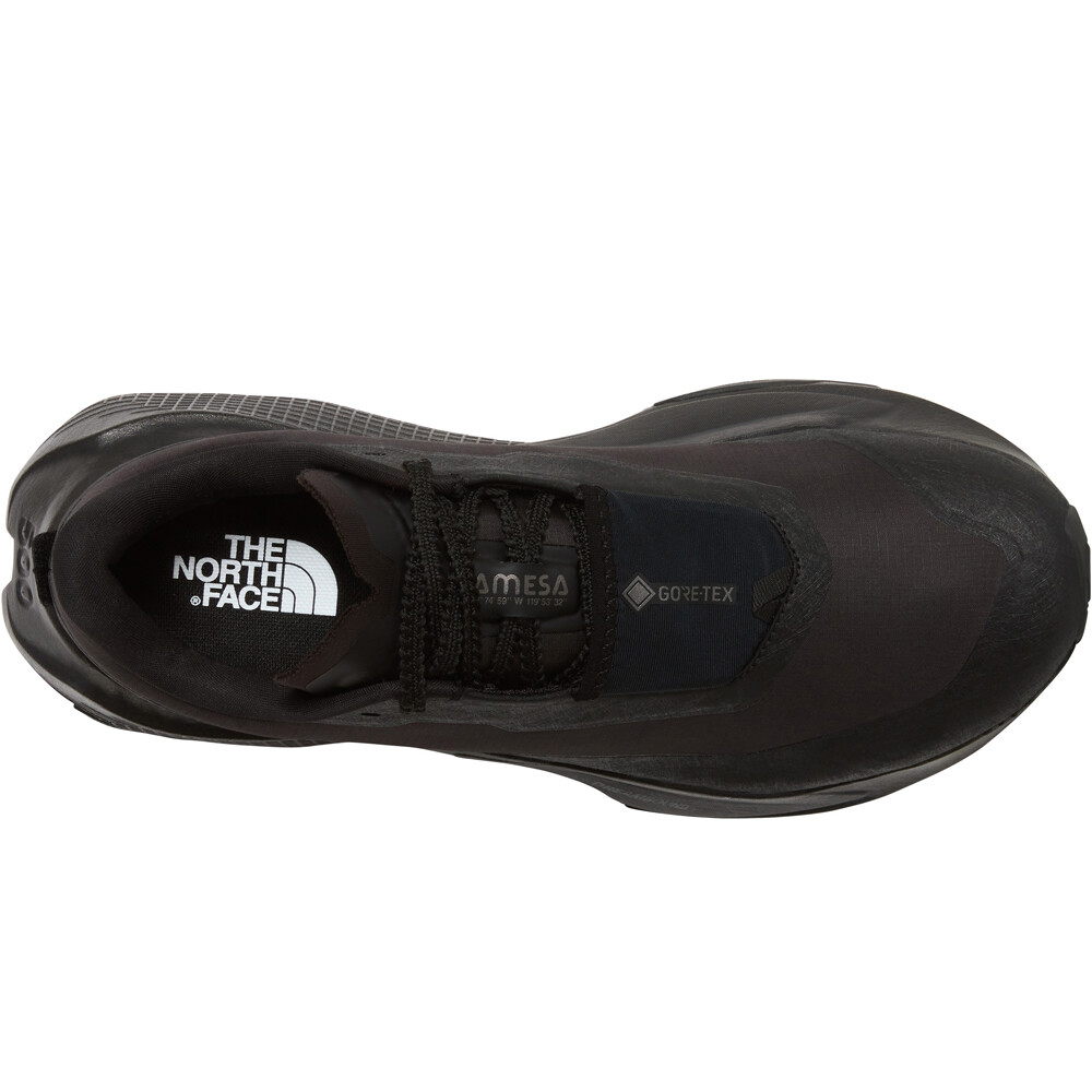 The North Face zapatillas trail hombre M ALTAMESA 500 V2 GORE-TEX NEGRO vista trasera