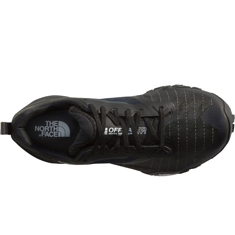 The North Face zapatillas trail hombre OFFTRAIL TR GORE-TEX NEGRO vista superior