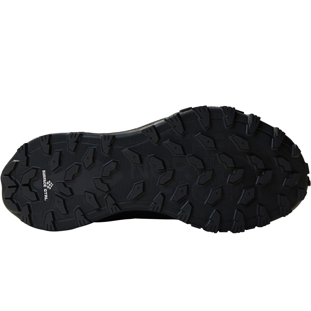 The North Face zapatillas trail hombre OFFTRAIL TR GORE-TEX NEGRO vista trasera