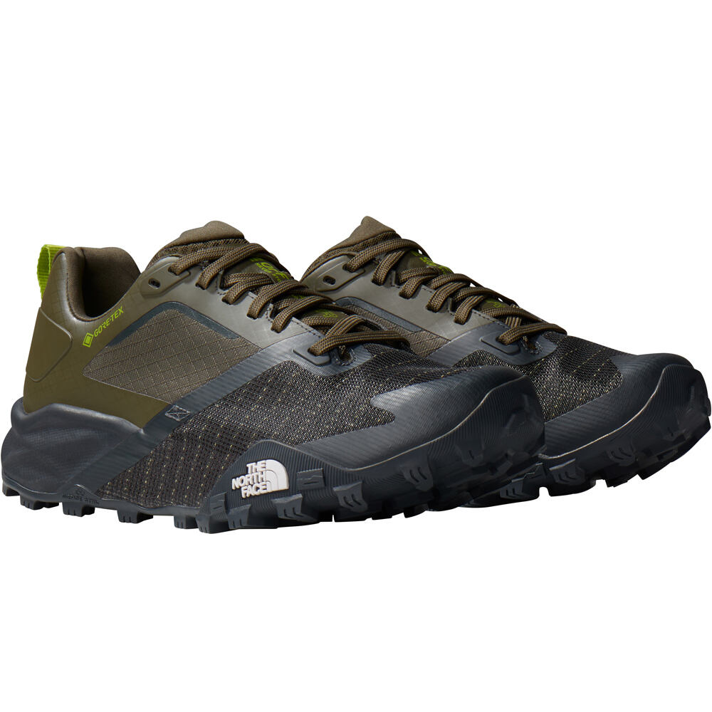 The North Face zapatillas trail hombre OFFTRAIL TR GORE-TEX VERDE lateral interior