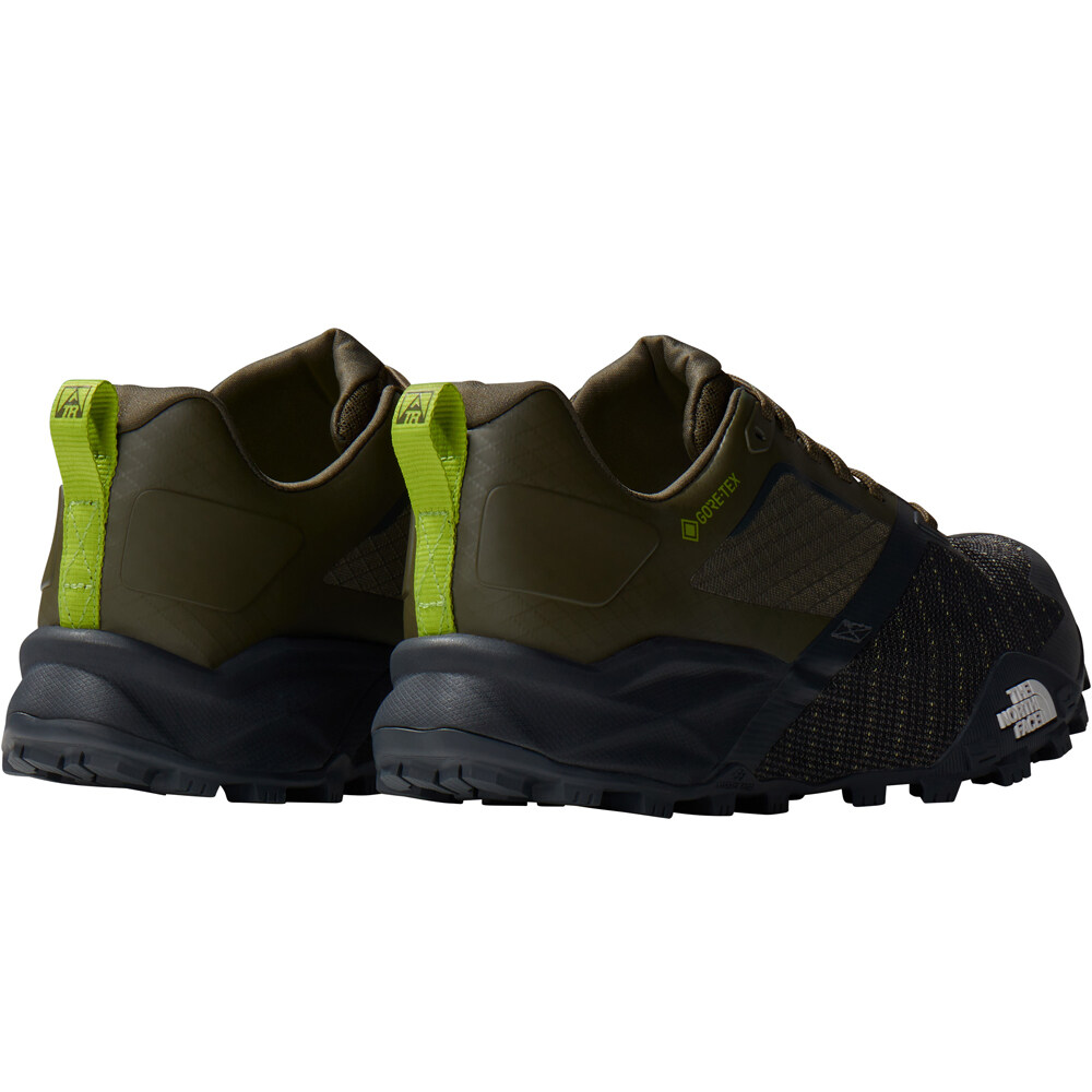 The North Face zapatillas trail hombre OFFTRAIL TR GORE-TEX VERDE puntera