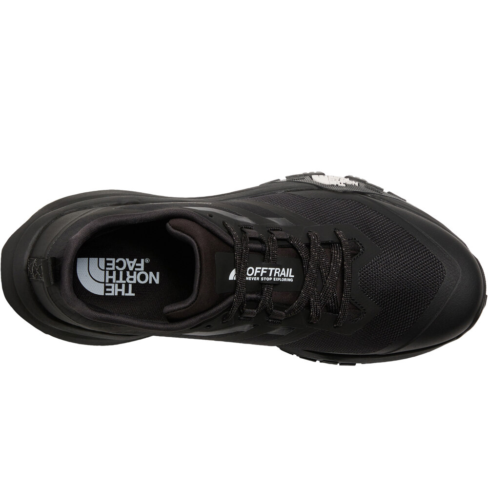 The North Face zapatillas trail hombre OFFTRAIL VERSA NEGRO lateral interior