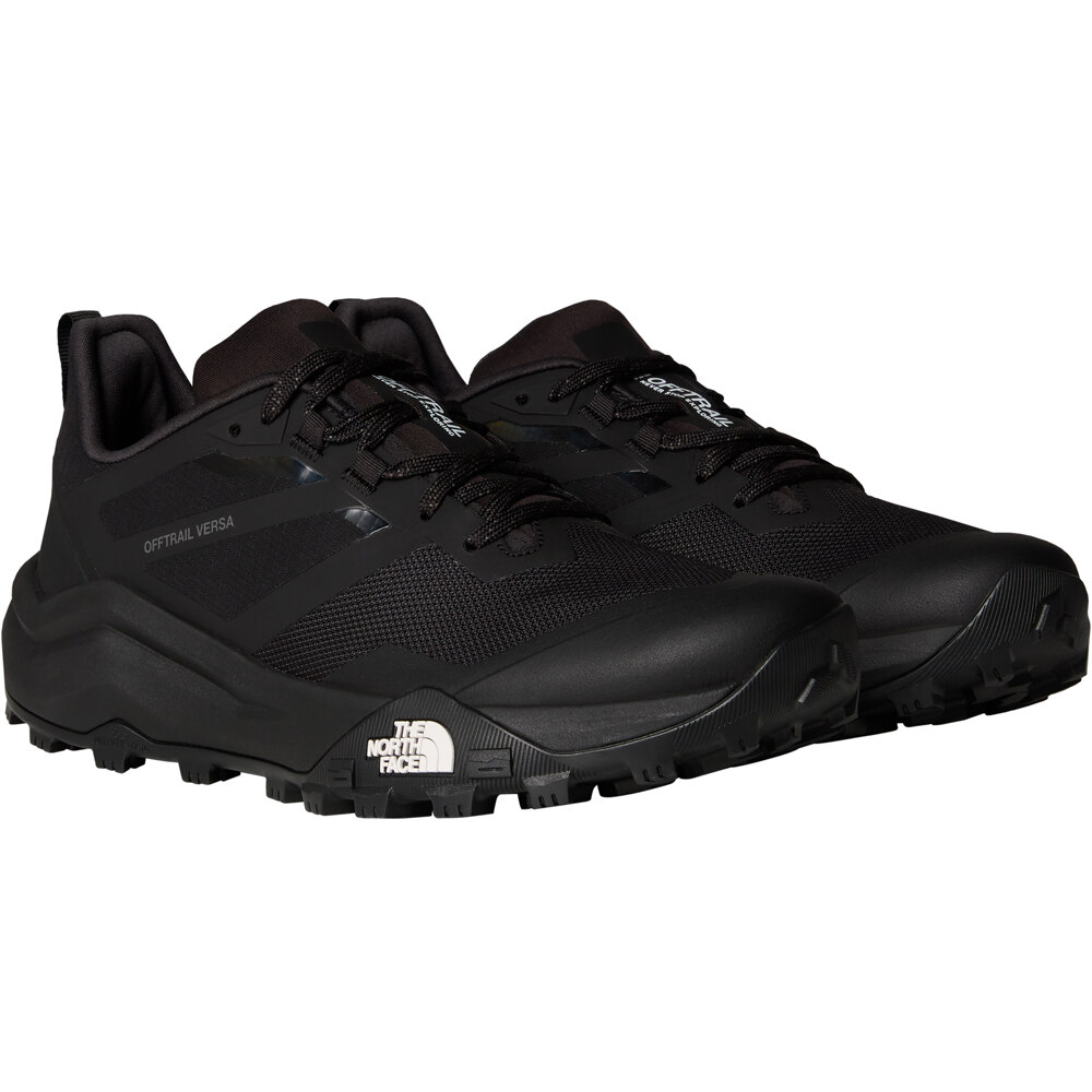 The North Face zapatillas trail hombre OFFTRAIL VERSA NEGRO vista superior